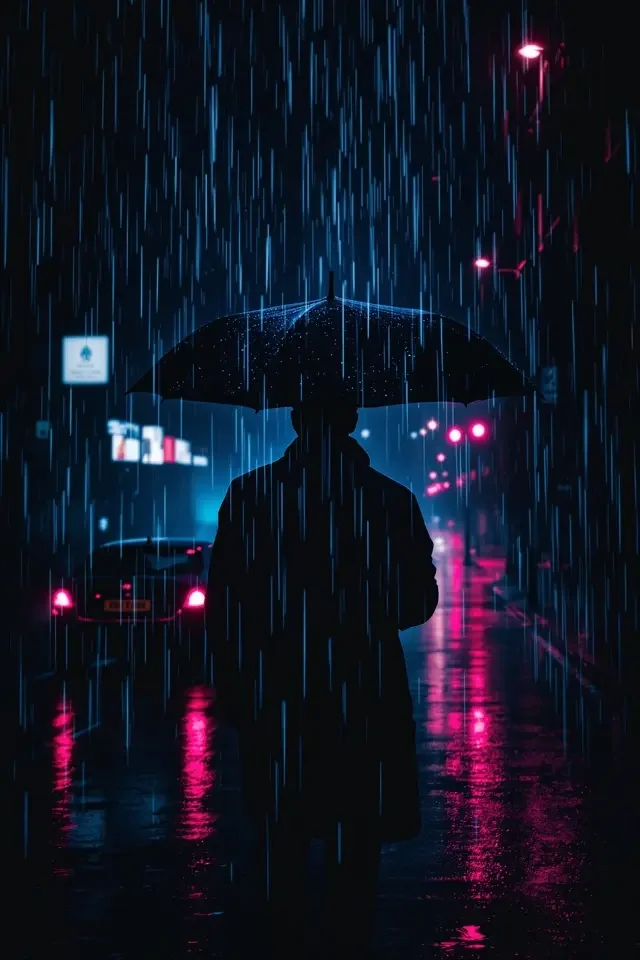 冷雨夜 电影海报 · 三邦车视网暗夜片库